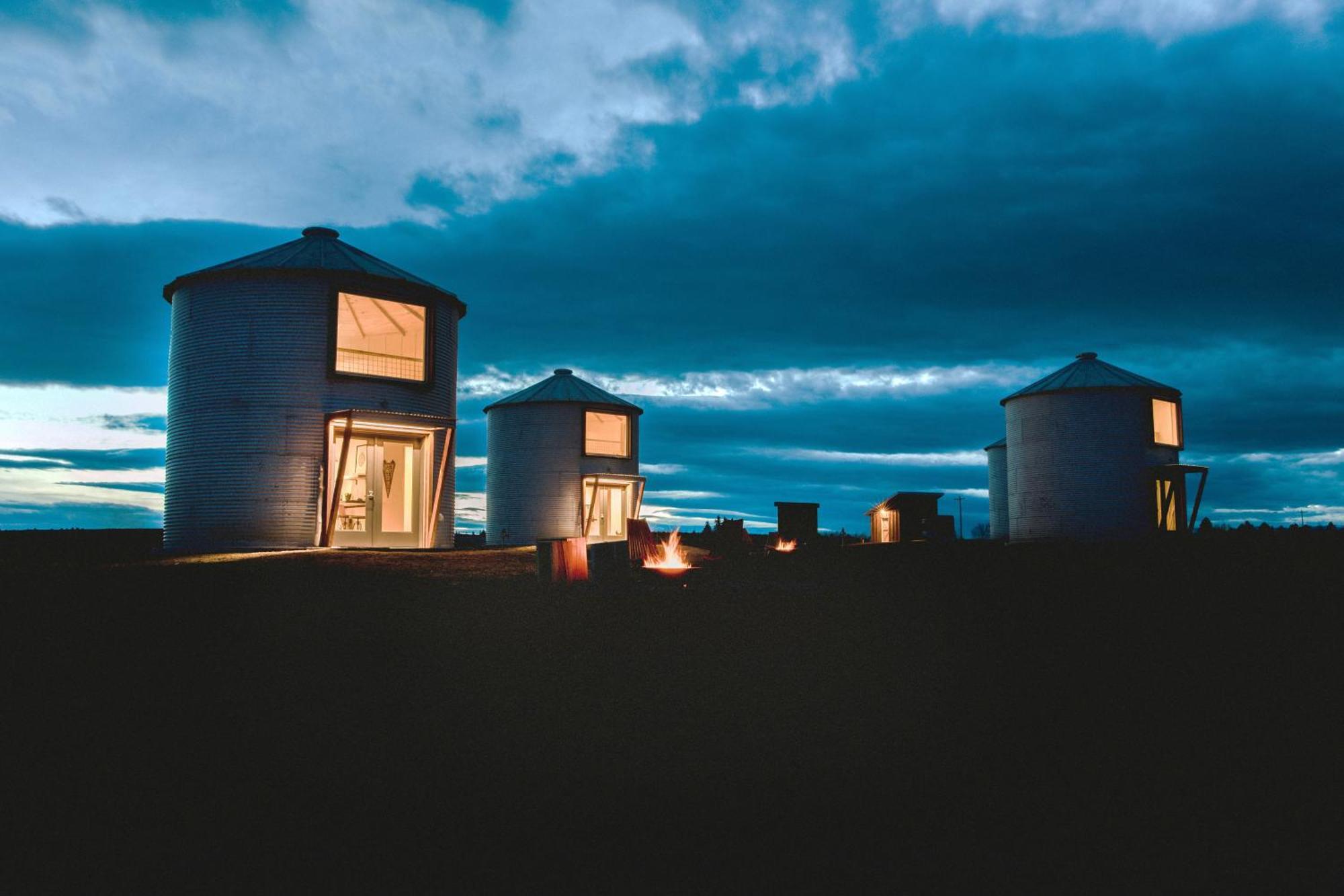Clark Farm Silos - 5 Silo Mountain View Retreat Kalispell Bagian luar foto