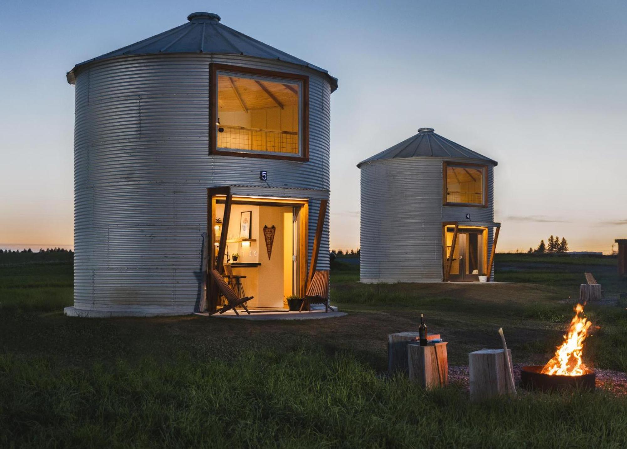 Clark Farm Silos - 5 Silo Mountain View Retreat Kalispell Bagian luar foto