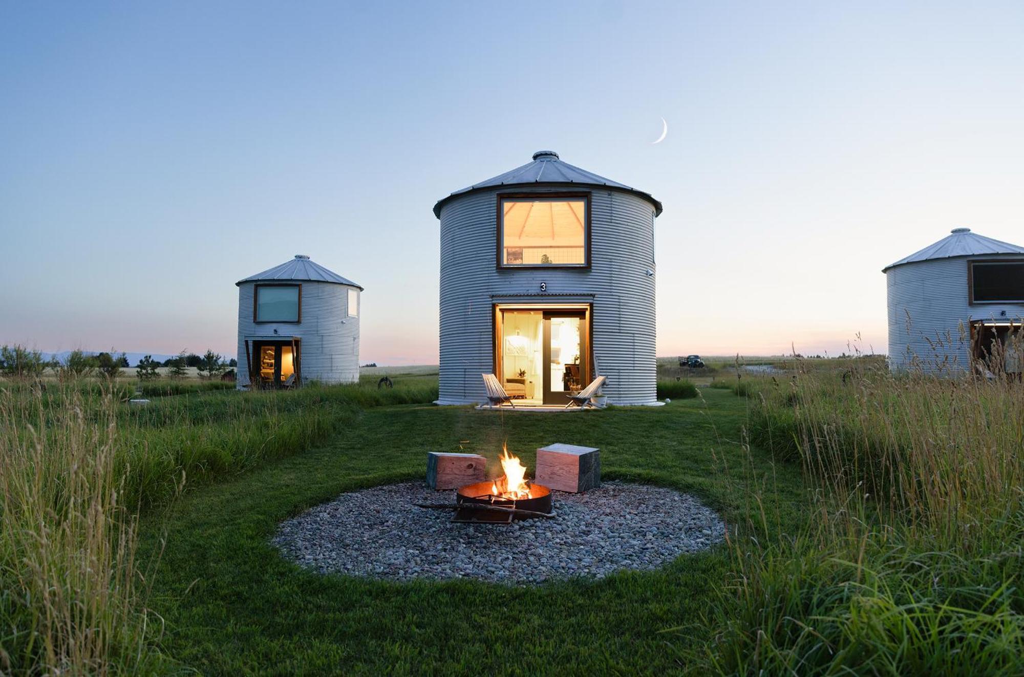 Clark Farm Silos - 5 Silo Mountain View Retreat Kalispell Bagian luar foto